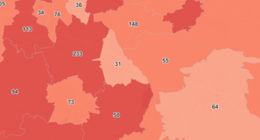 Aktualna sytuacja epidemiologiczna w Mysłowicach - 16 grudnia