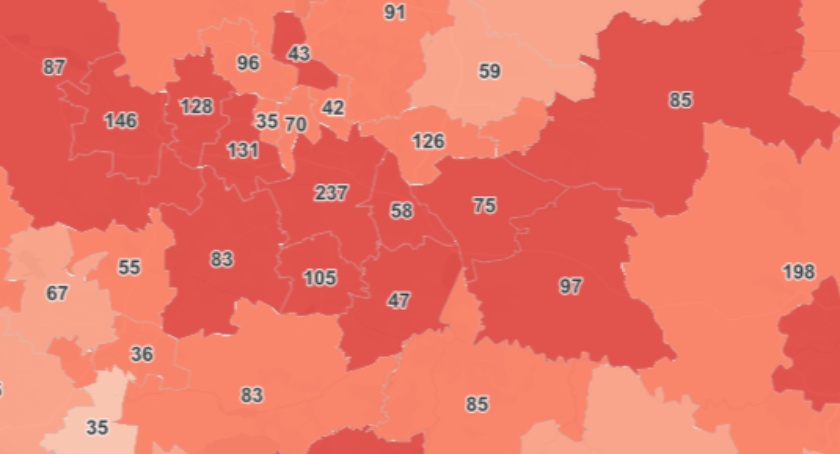 Aktualna sytuacja epidemiologiczna w Mysłowicach - 17 grudnia