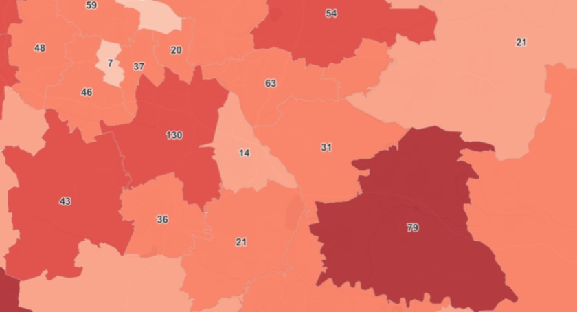 Aktualna sytuacja epidemiologiczna w Mysłowicach - 20 grudnia