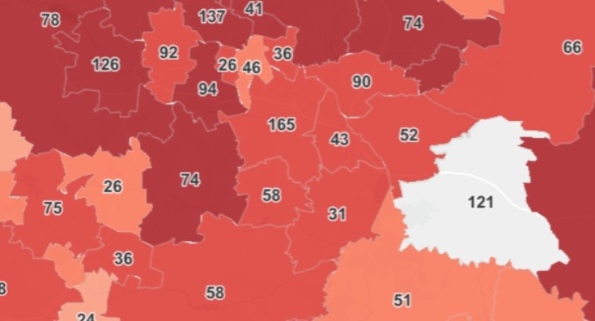 Aktualna sytuacja epidemiologiczna w Mysłowicach - 22 grudnia