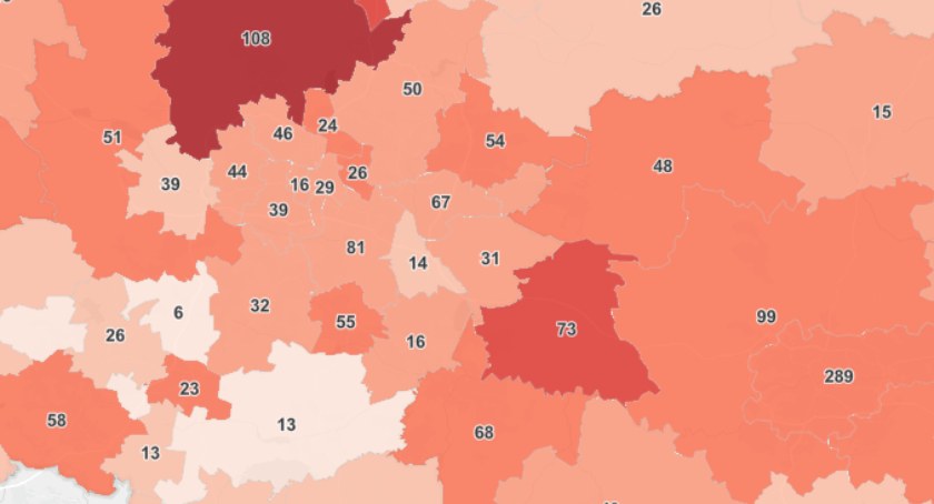 Aktualna sytuacja epidemiologiczna w Mysłowicach - 25 grudnia