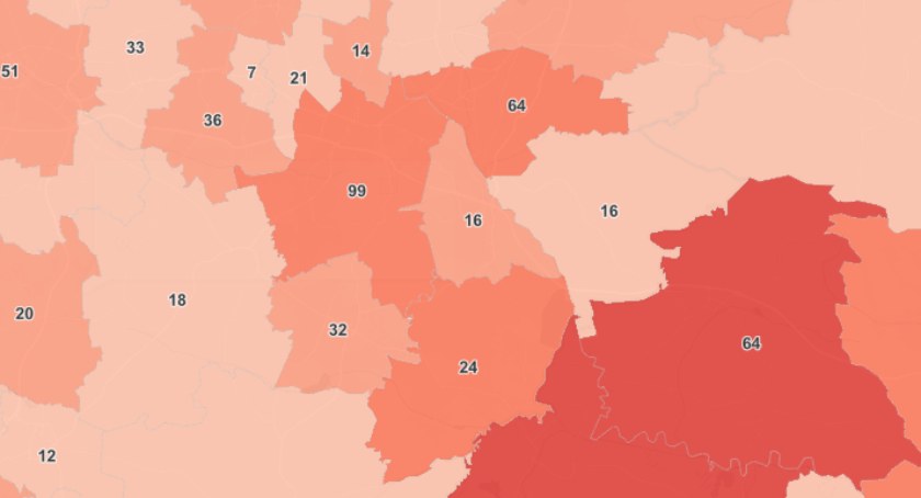 Aktualna sytuacja epidemiologiczna w Mysłowicach - 8 stycznia