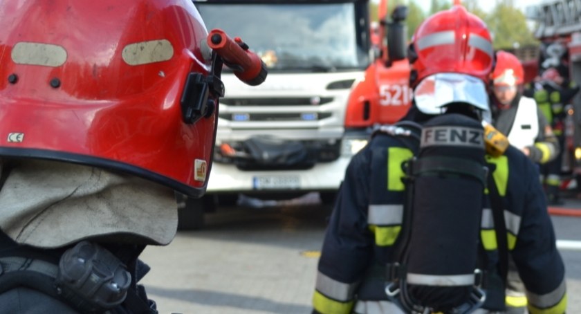 Pożar w mieszkaniu na ul. Strumieńskiego