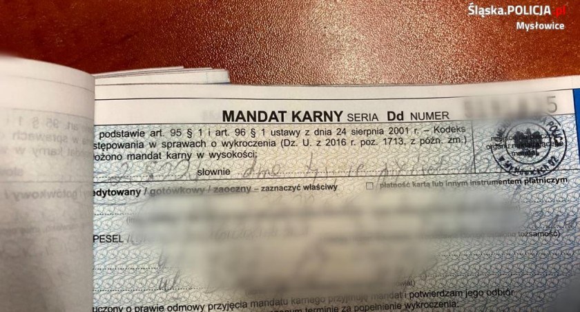 Nietrzeźwy rowerzysta z Mysłowic musi zapłacić 2500 zł mandatu
