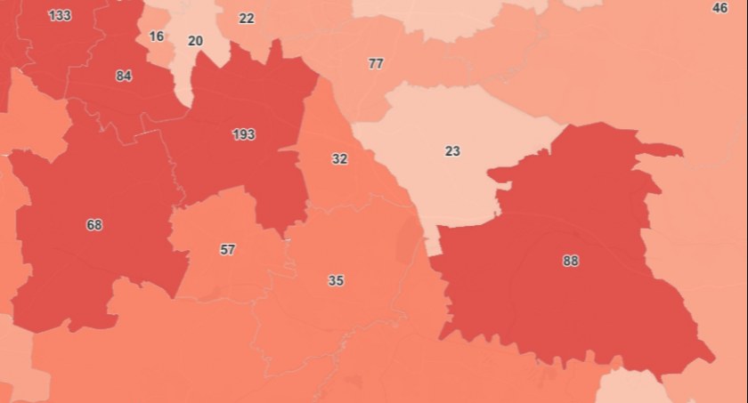 Aktualna sytuacja epidemiologiczna w Mysłowicach - 18 stycznia