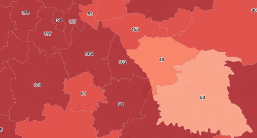 Aktualna sytuacja epidemiologiczna w Mysłowicach - 19 stycznia