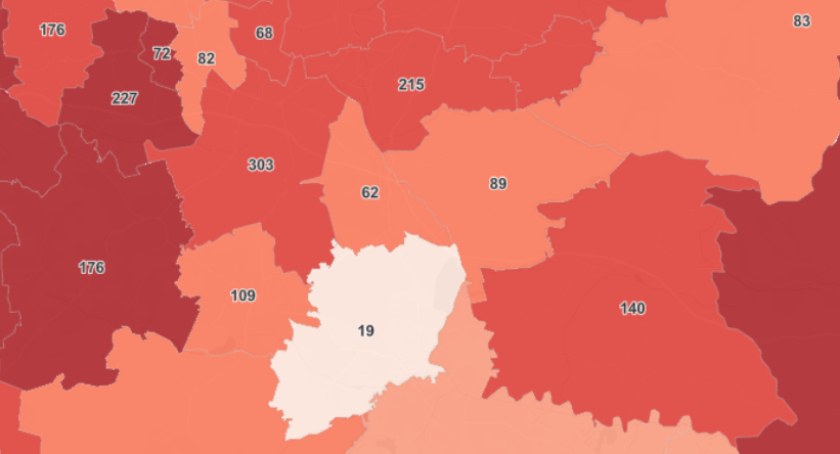 Aktualna sytuacja epidemiologiczna w Mysłowicach - 20 stycznia