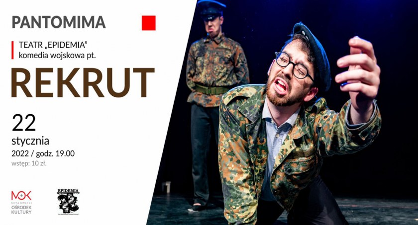 „Rekrut” - pantomima Teatru Epidemia w MOK Brzezinka