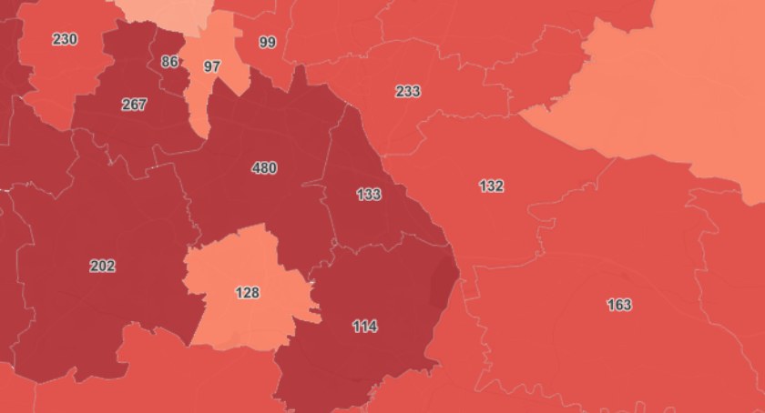 Aktualna sytuacja epidemiologiczna w Mysłowicach - 22 stycznia