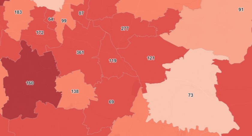 Aktualna sytuacja epidemiologiczna w Mysłowicach - 24 stycznia