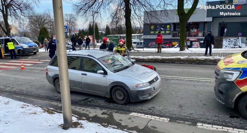 Zmarł mężczyzna potrącony na przejściu dla pieszych przy ul. Mikołowskiej