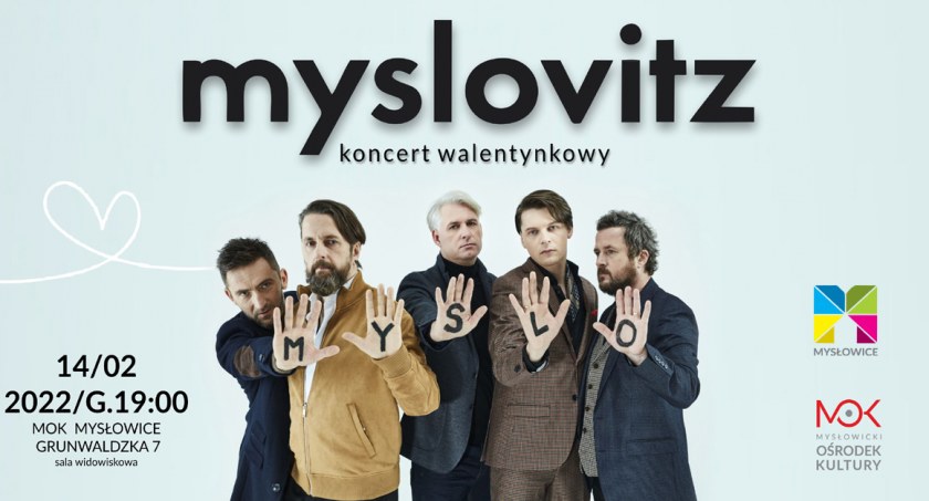 Zespół Myslovitz zagra walentynkowy koncert w Mysłowickim Ośrodku Kultury