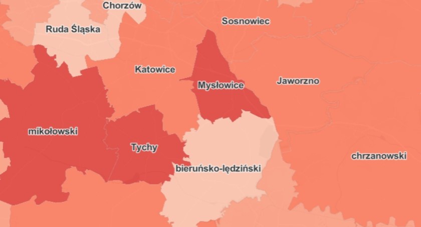 Aktualna sytuacja epidemiologiczna w Mysłowicach - 9 lutego