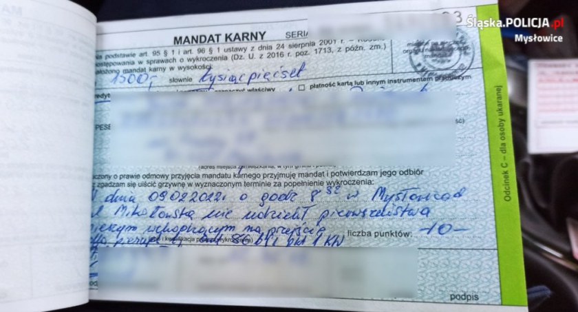 Kierowcy ukarani wysokimi mandatami