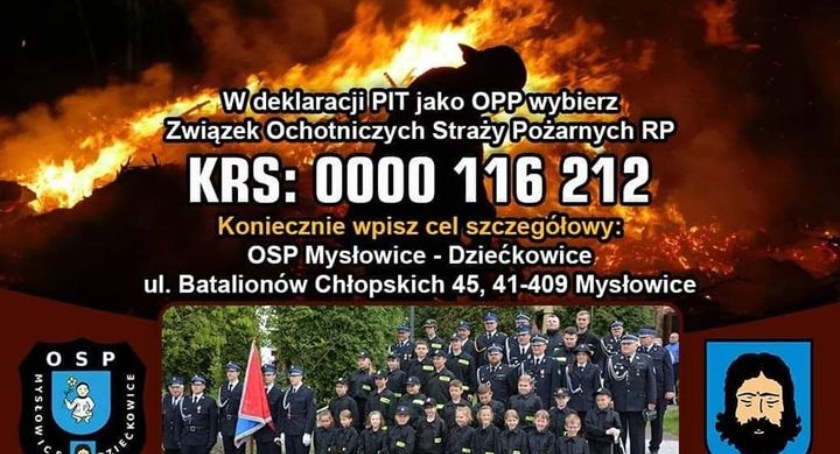 Strażacy proszą o 1% podatku