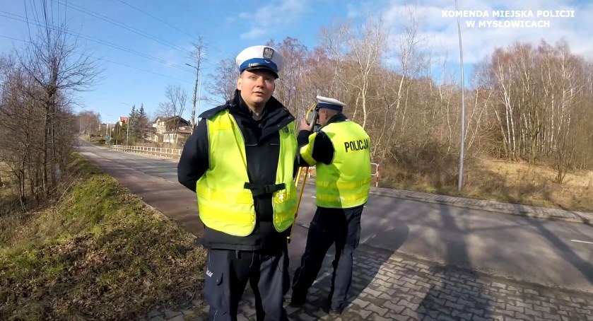 Mysłowiccy policjanci nagrali spot, w którym apelują o rozsądek na drogach