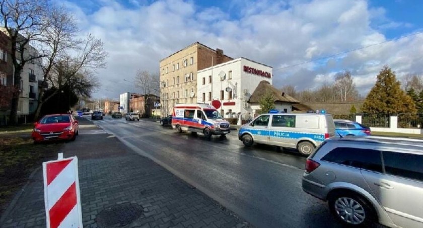 Potrącenie pieszej na pasach przy ul. Oświęcimskiej