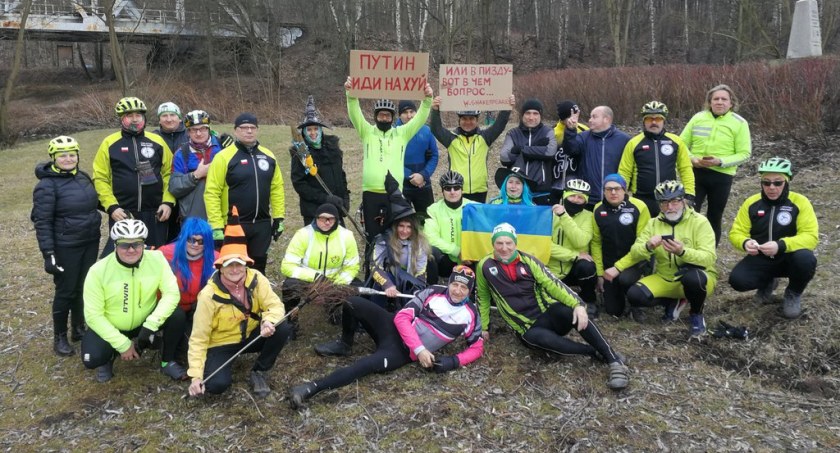 Rowerowy Sabat Czarownic na Trójkącie Trzech Cesarzy