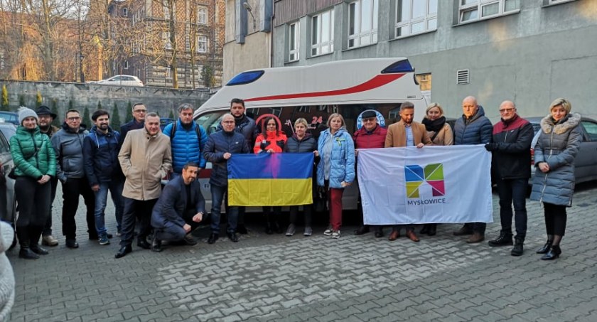 Karetka od Mysłowic będzie niosła pomoc w Ukrainie