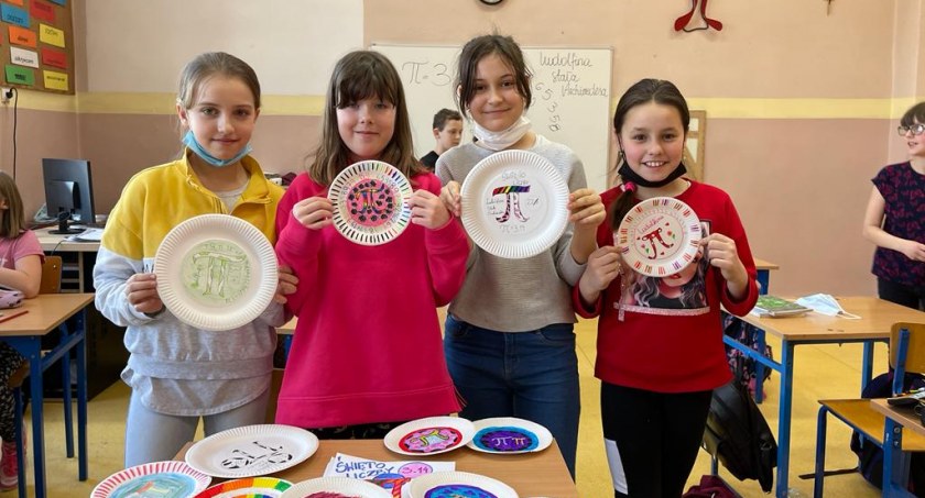 Święto liczby Pi w szkole sportowej