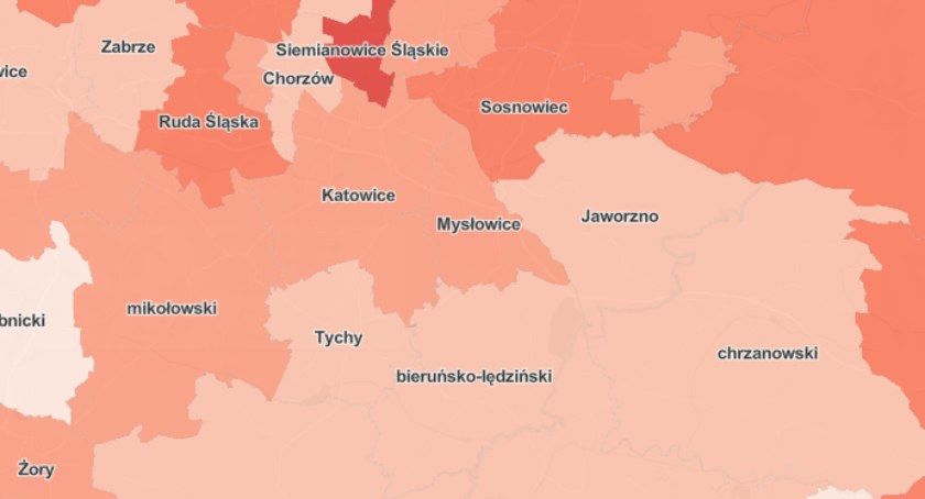Aktualna sytuacja epidemiologiczna w Mysłowicach - 1 kwietnia