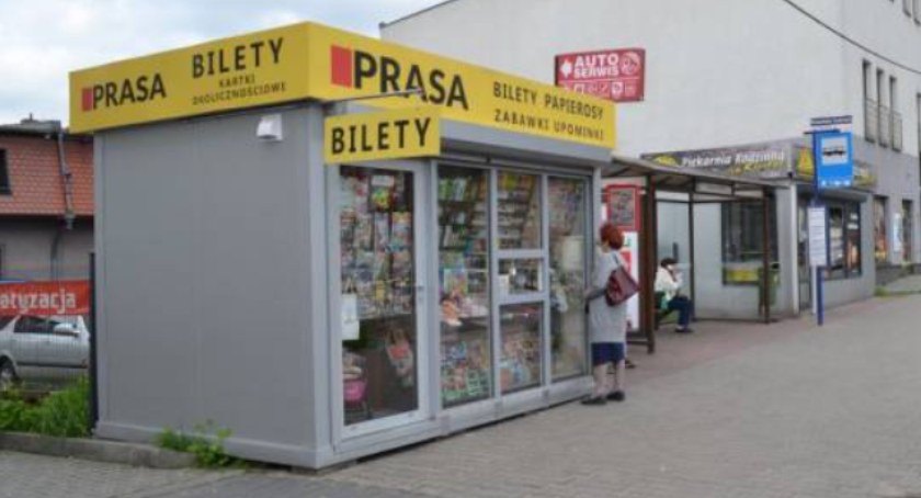 Pilnie sprzedam kiosk [ogłoszenie]