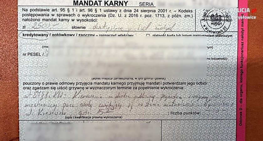 Srogi mandat dla nietrzeźwego rowerzysty