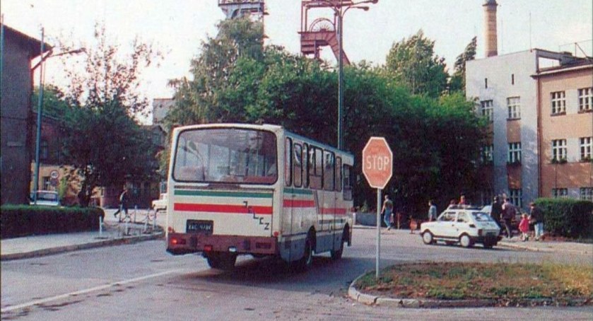 Jelcz 080 przy kopalni Mysłowice
