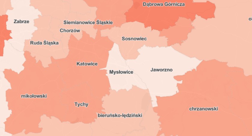Aktualna sytuacja epidemiologiczna w Mysłowicach - 9 kwietnia