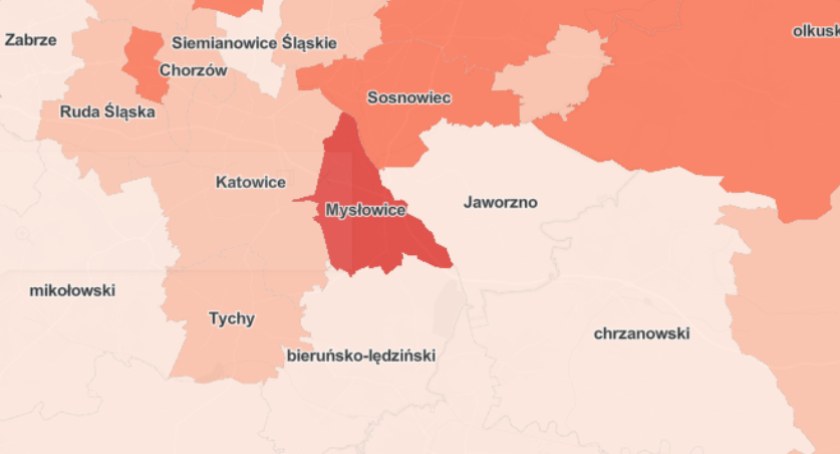 Aktualna sytuacja epidemiologiczna w Mysłowicach - 17 kwietnia