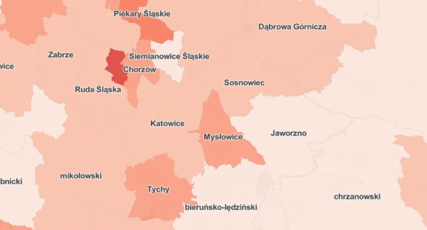 Aktualna sytuacja epidemiologiczna w Mysłowicach - 18 kwietnia