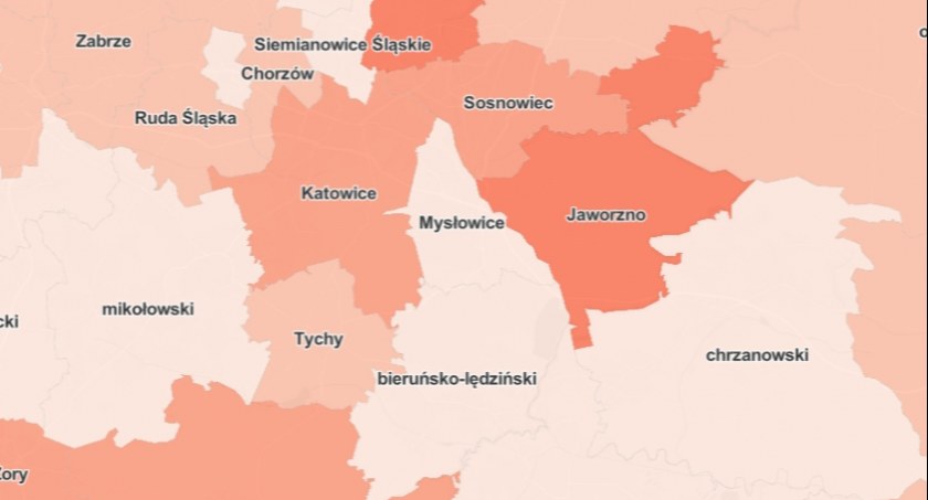 Aktualna sytuacja epidemiologiczna w Mysłowicach - 19 kwietnia