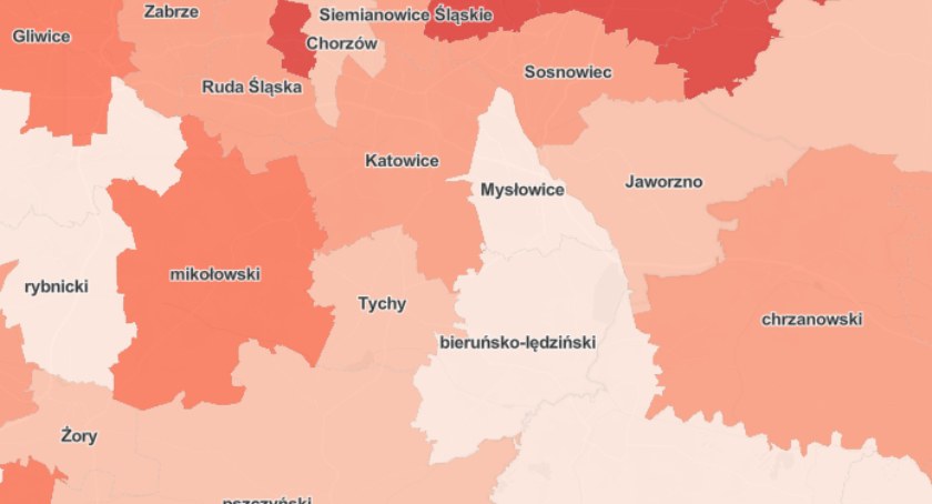 Aktualna sytuacja epidemiologiczna w Mysłowicach - 22 kwietnia