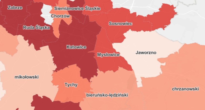 Aktualna sytuacja epidemiologiczna w Mysłowicach - 26 kwietnia