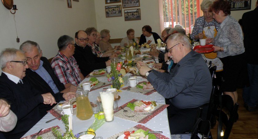 Spotkanie przy „święconym” w kole ZG w Brzezince