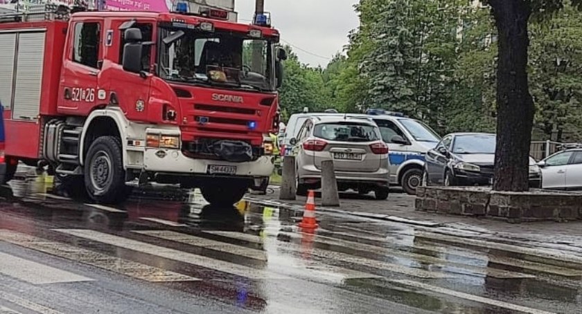 Poranna interwencja straży pożarnej
