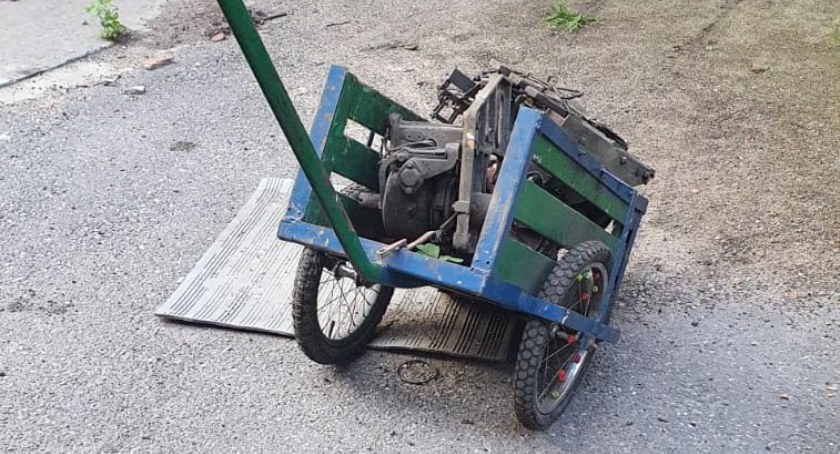 Intruz na kopalni. Chciał ukraść złom