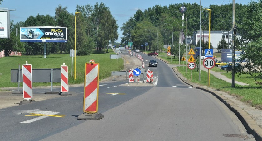 Remont na ul. Bończyka
