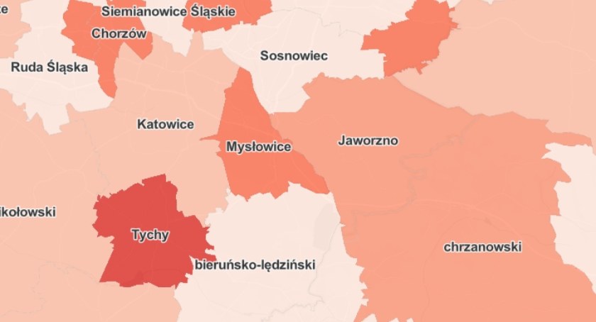 Aktualna sytuacja epidemiologiczna w Mysłowicach - 15 czerwca