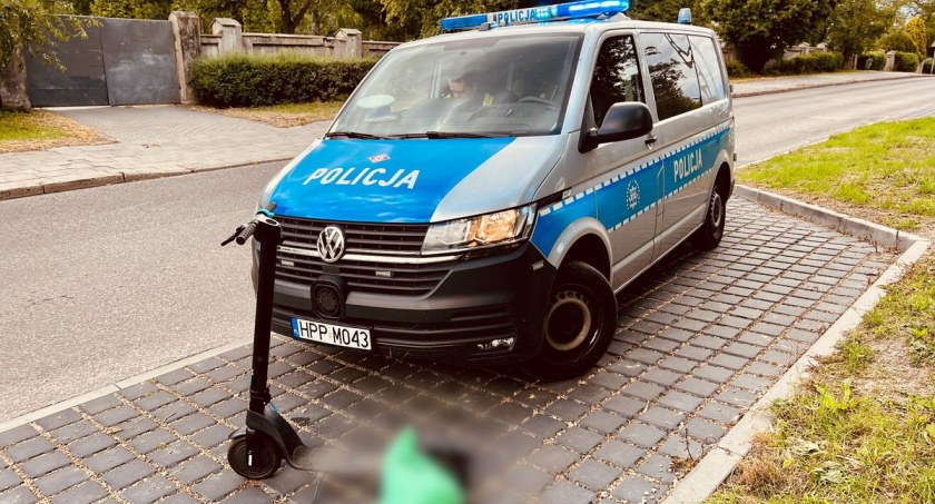 Nietrzeźwy mysłowiczanin jechał na hulajnodze. Stanie przed sądem