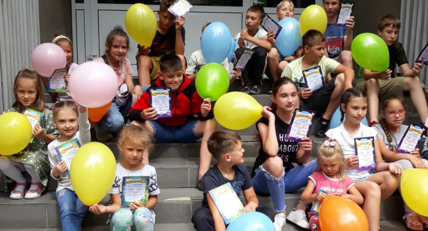 Dzieci ukraińskich uchodźców spędziły czas na półkoloniach