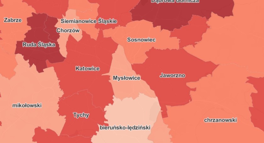 Aktualna sytuacja epidemiologiczna w Mysłowicach - 21 lipca