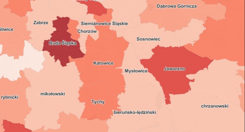 Aktualna sytuacja epidemiologiczna w Mysłowicach - 27  lipca