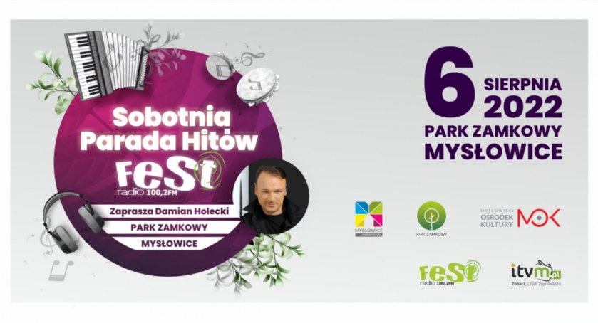 Damian Holecki wystąpi na Sobotniej Paradzie Hitów