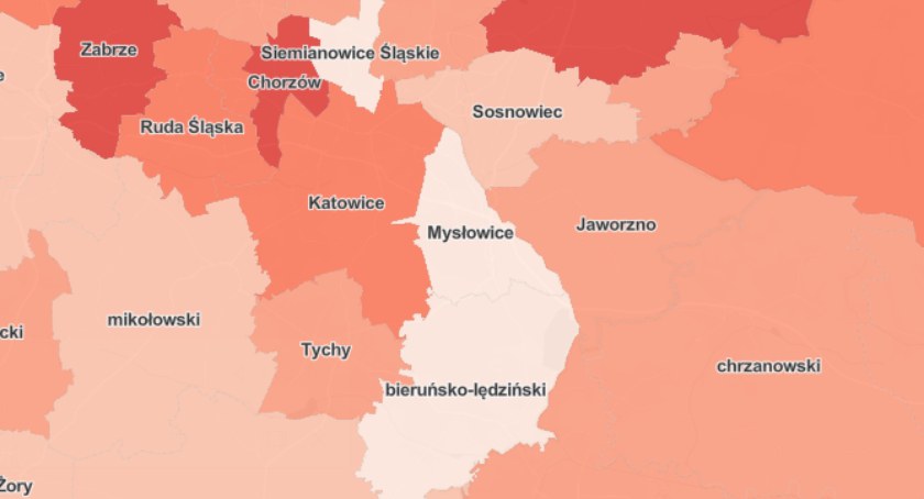 Aktualna sytuacja epidemiologiczna w Mysłowicach - 13 sierpnia