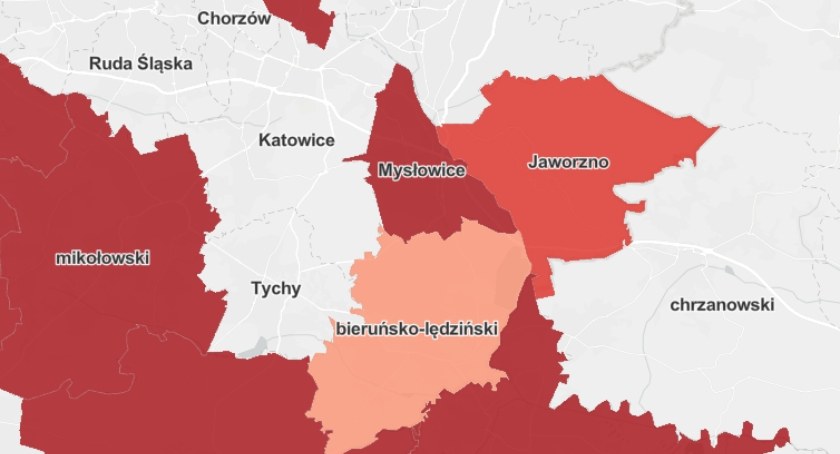Aktualna sytuacja epidemiologiczna w Mysłowicach - 17 sierpnia