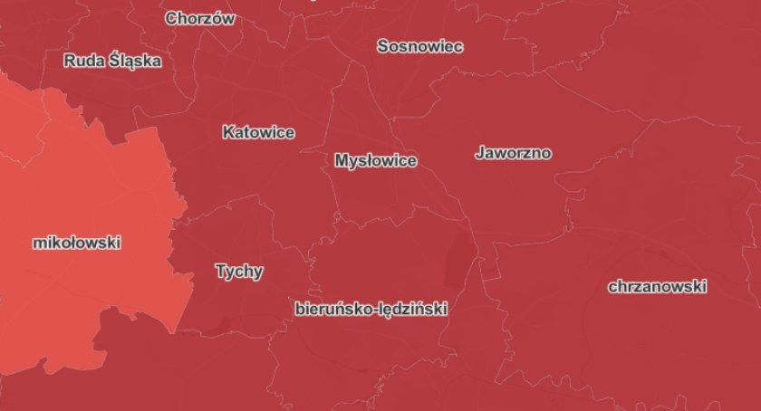 Aktualna sytuacja epidemiologiczna w Mysłowicach - 23 sierpnia