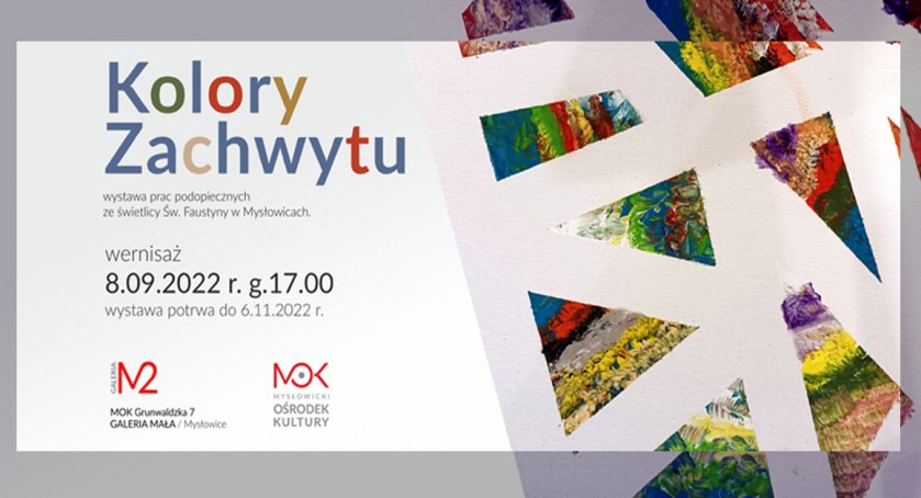 „Kolory zachwytu” w galerii Mysłowickiego Ośrodka Kultury
