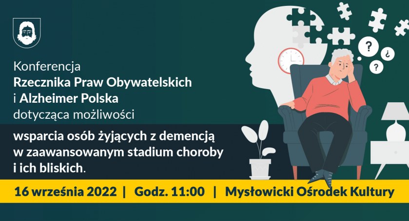 Zaproszenie na konferencję na temat demencji