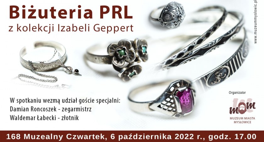 Biżuteria PRL z kolekcji Izabeli Geppert - 168. Muzealny Czwartek